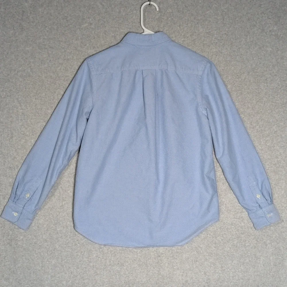 Ralph Lauren Oxford Shirt Boys Large Blue Preppy Ivy League School Uniform